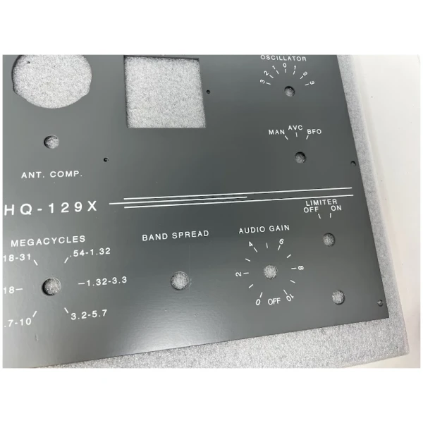 Hammarlund HQ-129X Faceplate - Image 5