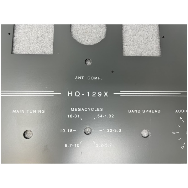 Hammarlund HQ-129X Faceplate - Image 7