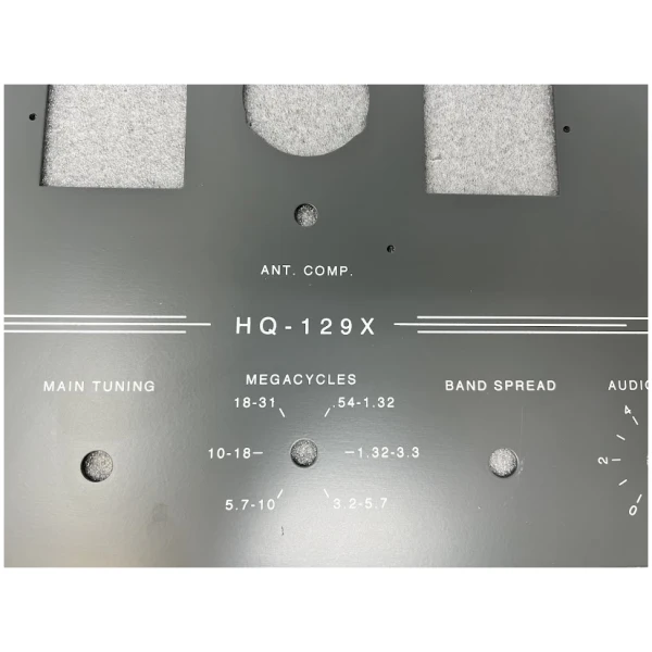 Hammarlund HQ-129X Faceplate - Image 7