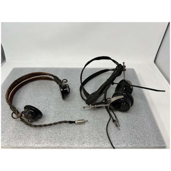 Vintage Military Headset Lot of 2 - US Army Signal Corp - Image 2