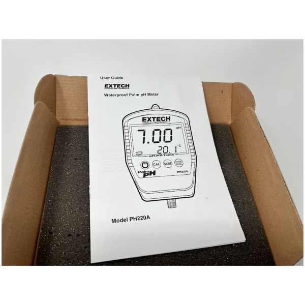 EXTECH PH220 Waterproof Palm PH Meter - Image 4