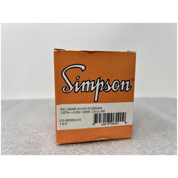 Simpson DC MILLIAMPERES Meter - Image 4