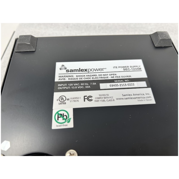 Samlexpower SEC-1235M Power Supply - Image 7