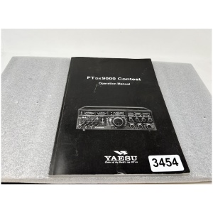 YAESU FT-DX-9000 Contest Operational Manual
