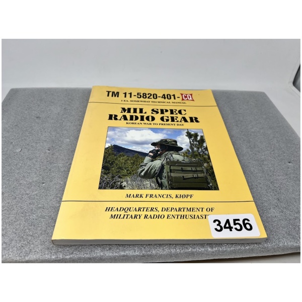 Mil Spec Radio Gear TM 11-5820-401-CQ Technical Manual