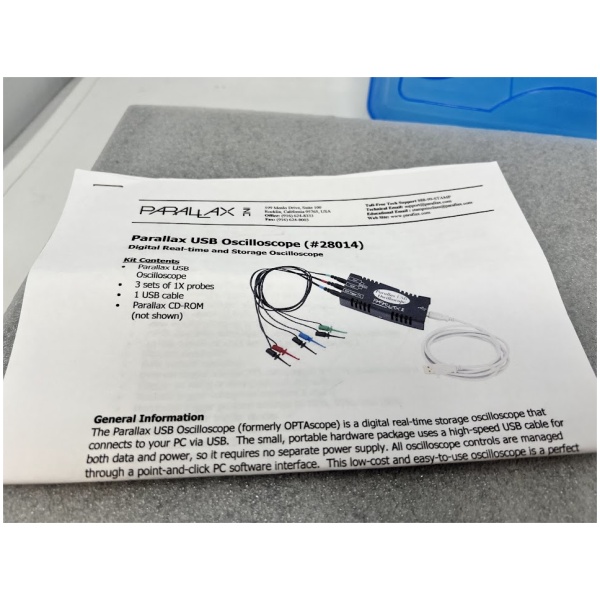 PARALLAX INC. USB Oscilloscope - Image 5
