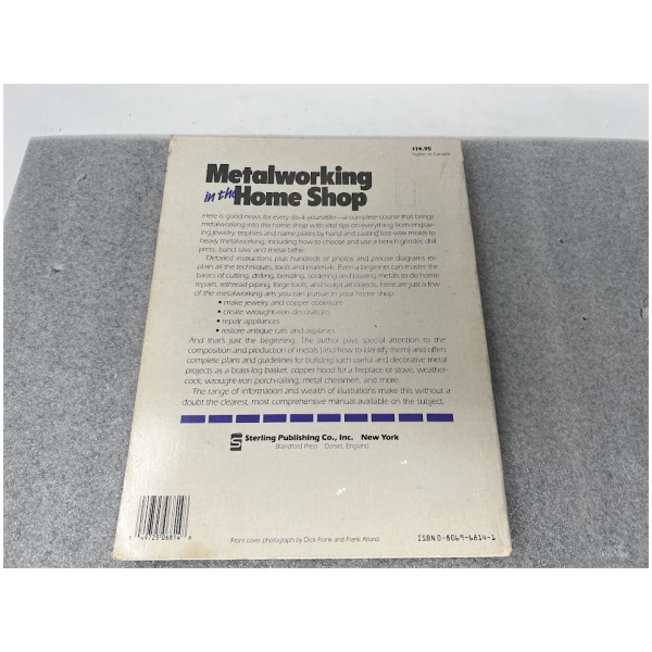Popular Science "Metalworking in the Home Shop" by E.F Lindsley - Image 2