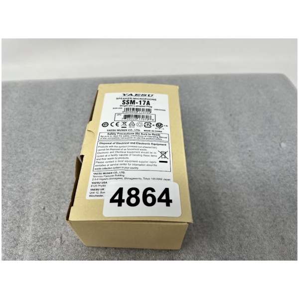 YAESU SSM-17A Speaker/Microphone - Image 2