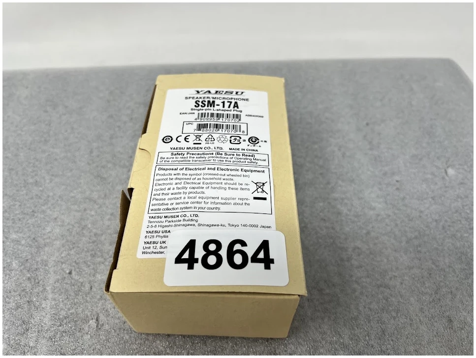 YAESU SSM-17A Speaker/Microphone - Image 2