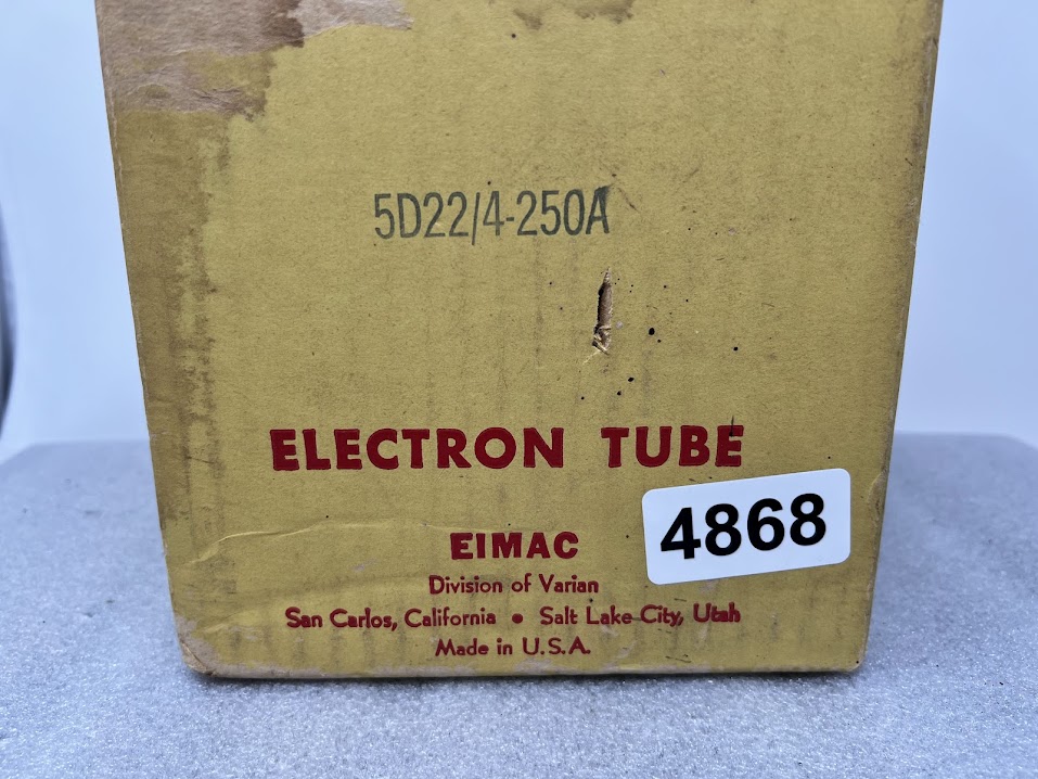 EIMAC 5D22/4-250A Electron Tube - Image 3