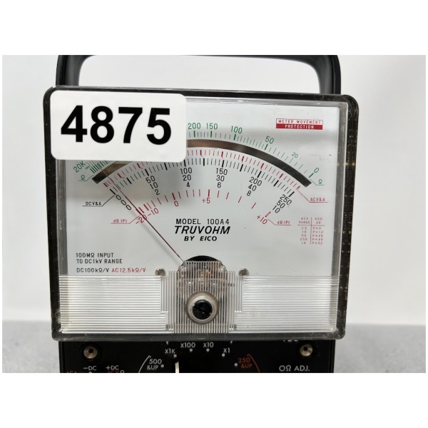 Vintage Eico Truvohm Multimeter 100A4 - Image 5