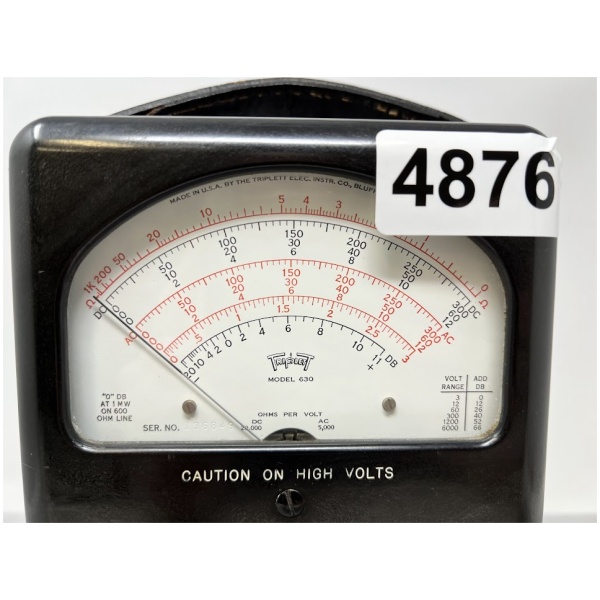 Triplett Model 630 Multimeter - Image 2