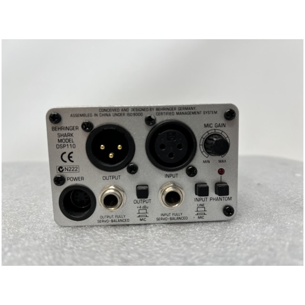BEHRINGER SHARK DSP110 Digital Multi-Function Signal Processor - Image 5