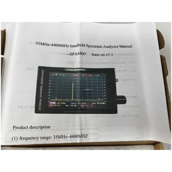 35M-4400M Spectrum Analyzer - Image 4
