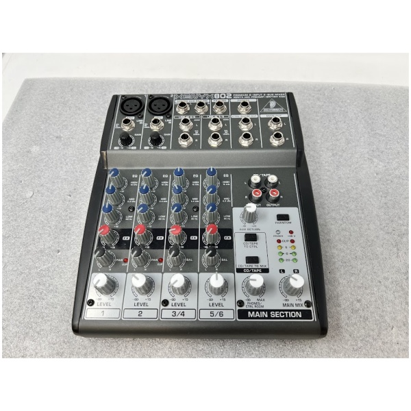 Behringer Xenyx 802 Premium 8-Input 2-Bus Mixer with Xenyx Mic Preamps - Image 2