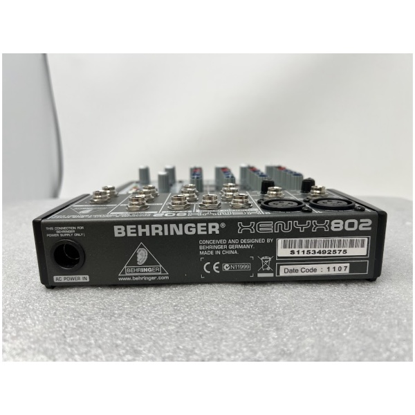 Behringer Xenyx 802 Premium 8-Input 2-Bus Mixer with Xenyx Mic Preamps - Image 6