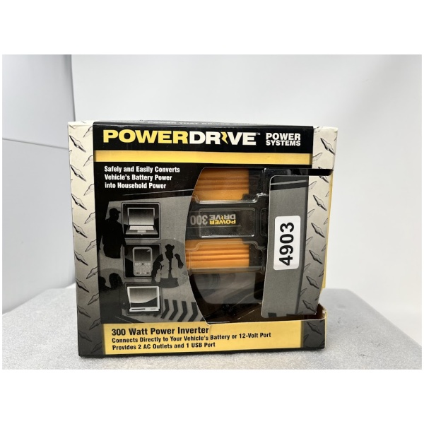 PowerDrive Power Systems 300 WATT Power Inverter