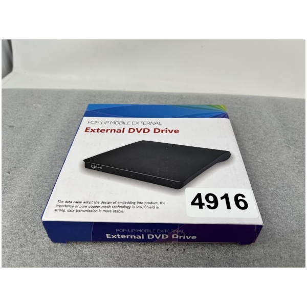 POP-UP Mobile External DVD Drive