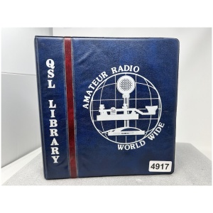 QSL Library Binder - Amateur Radio