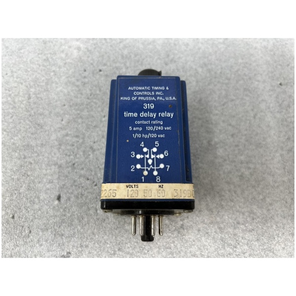 Automatic Timing & Controls Inc. 319 Time Relay Delay - Image 3