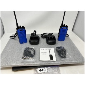 AMCREST ATR-22 Handheld Radio Lot *CATEGORY*