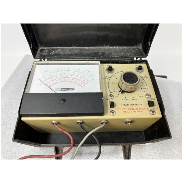 Vintage Heathkit IM-17 Utility Solid-State Voltmeter - Image 3