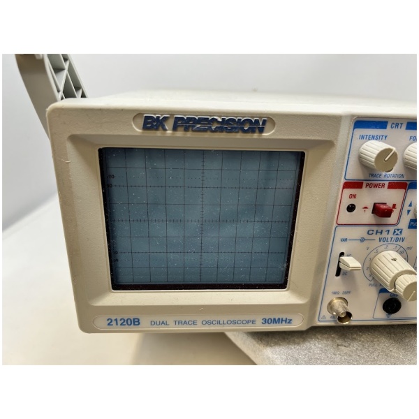 BK PRECISION 2120B Dual Trace Oscilloscope 30MHz - Image 4