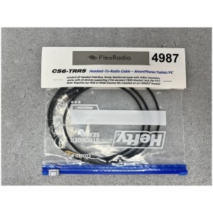 FlexRadio CS6-TRRS Headset-To-Radio Cable