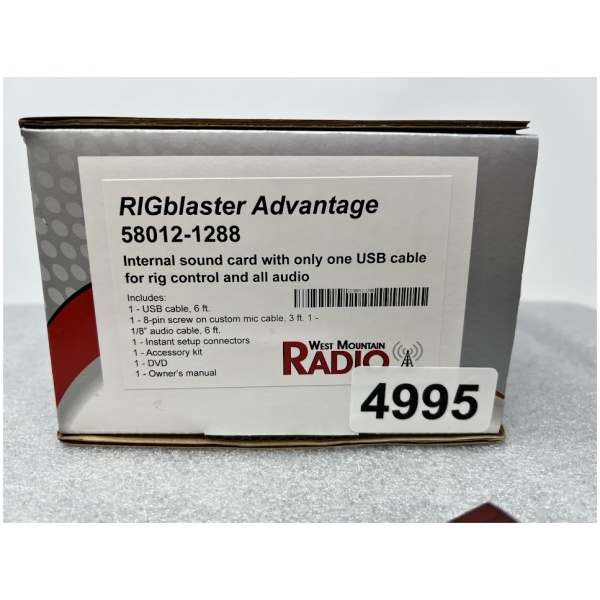 West Mountain Radio RIGblaster Advantage 58012-1288