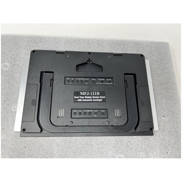MFJ-121B Dual Time Display Atomic Clock - Image 5