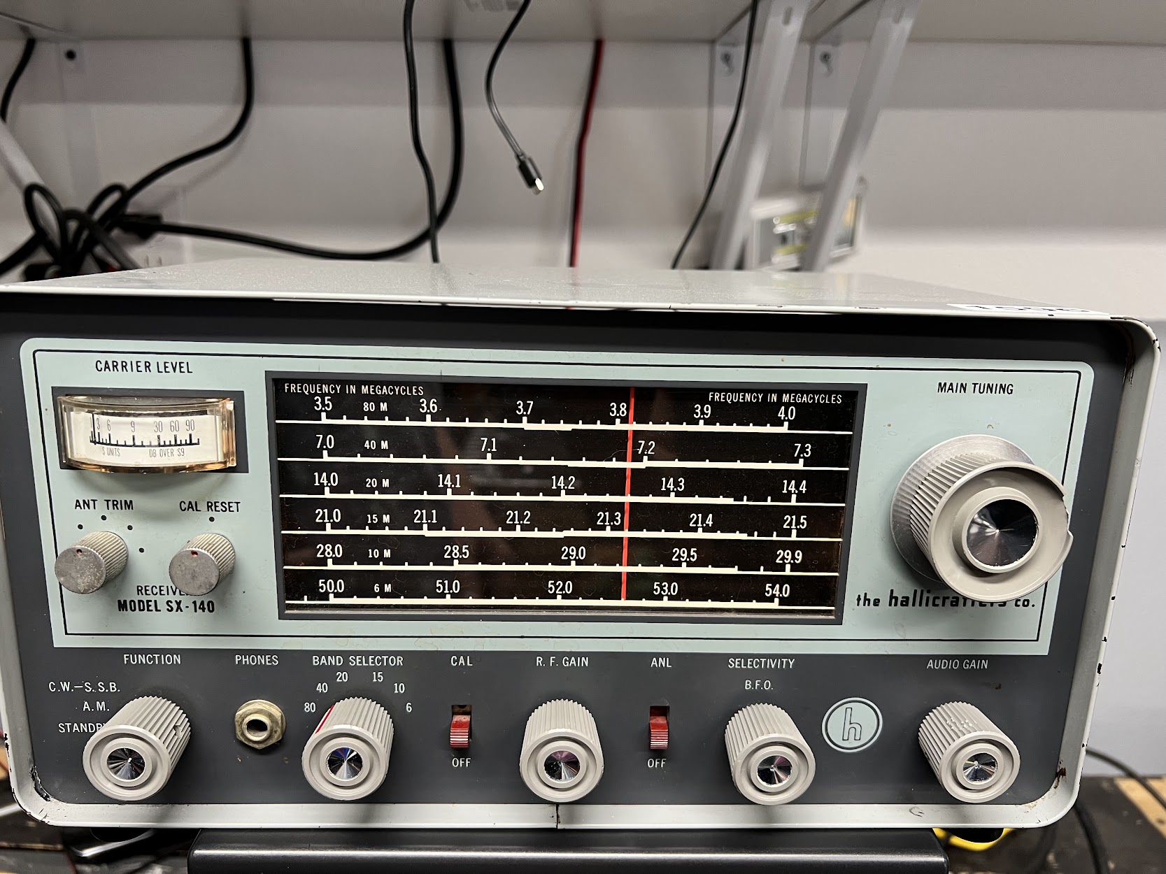 Hallicrafters SX-140 Receiver - Non Serviced Condition