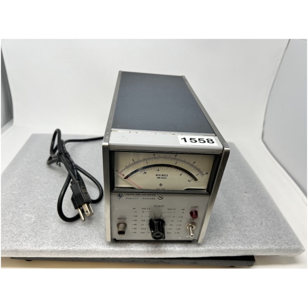 Hewlett Packard 3400A RMS Voltmeter