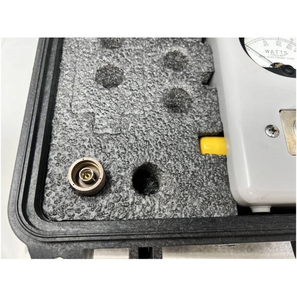 Bird Thruline WATTMETER MODEL 43 + RFP-CC6 Case - Image 9