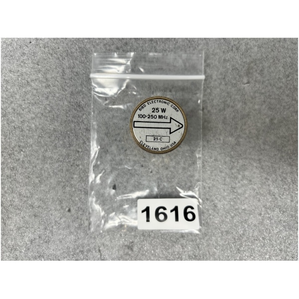 Bird Electronic Slug 25C 100-250 MHz 25W
