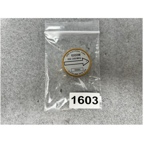 Bird Electronic Slug 1000C 100-250 MHz 1000W