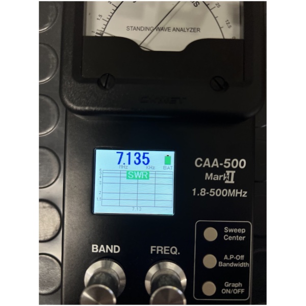 COMET CAA-500MkII Antenna Analyzer - Image 3