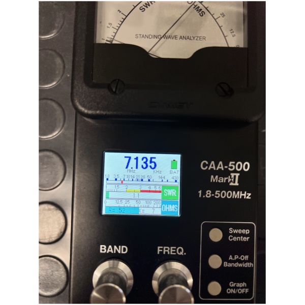 COMET CAA-500MkII Antenna Analyzer - Image 4