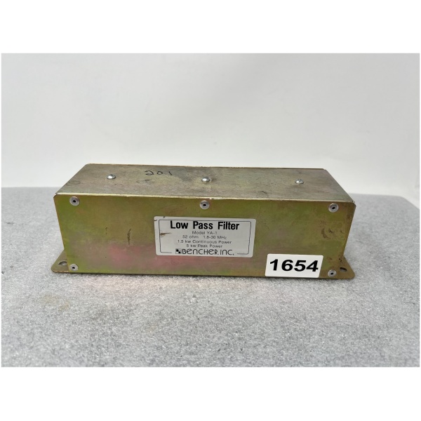 Bencher Inc Low Pass Filter YA-1