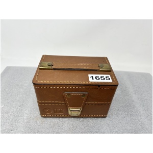 BIRD Slugs Brown Leather Carry Case