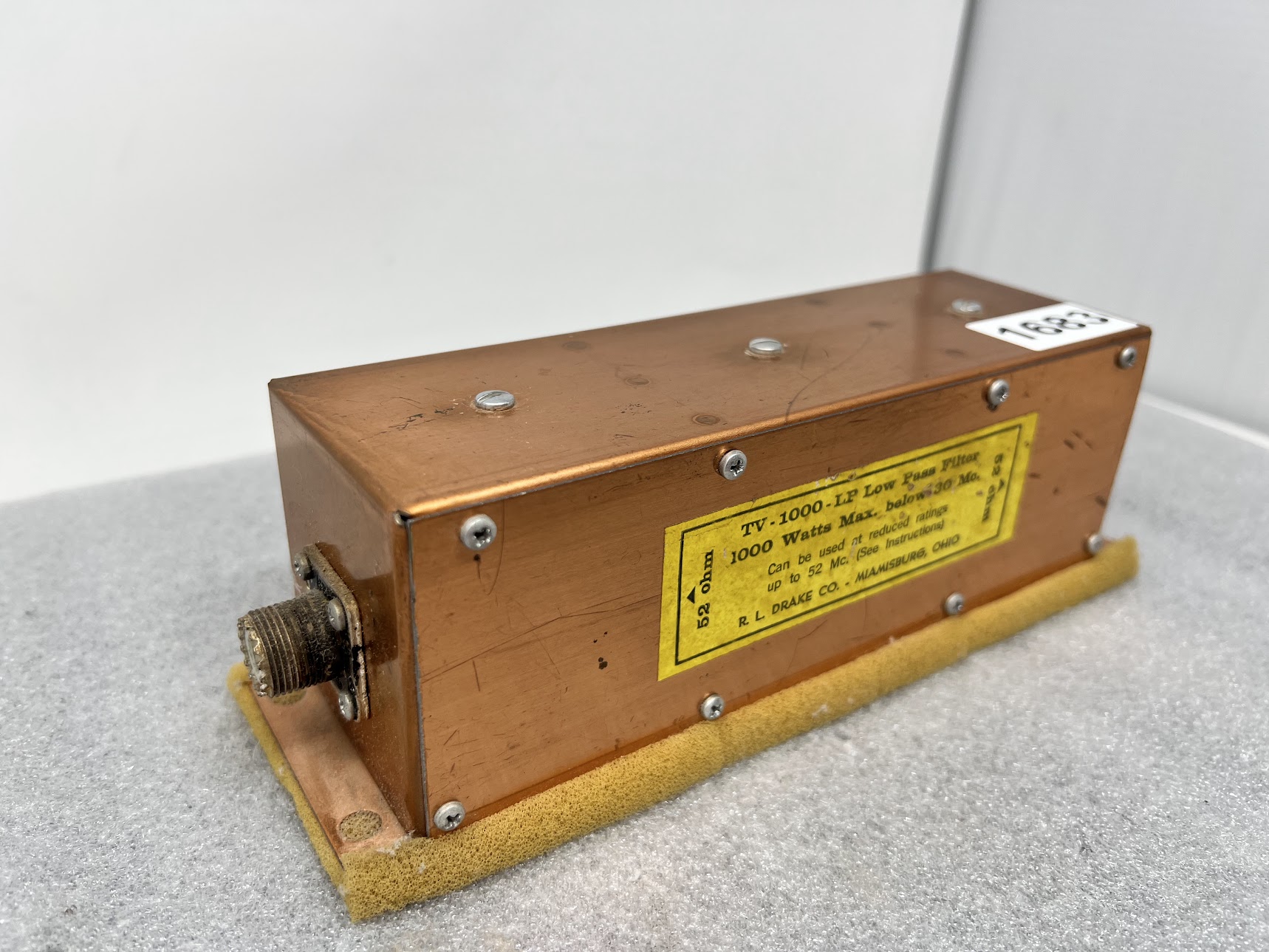 R.L. Drake TV-1000-LP Low Pass Filter - Image 2