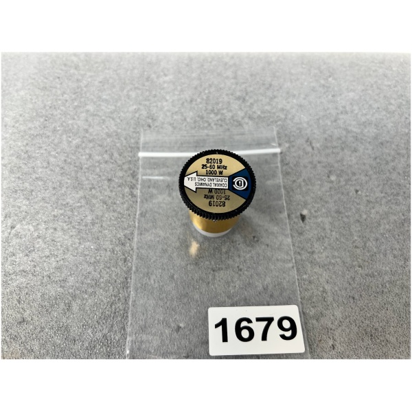 Coaxial Dynamics 82019 25-60 MHz 1000 WATT Slug