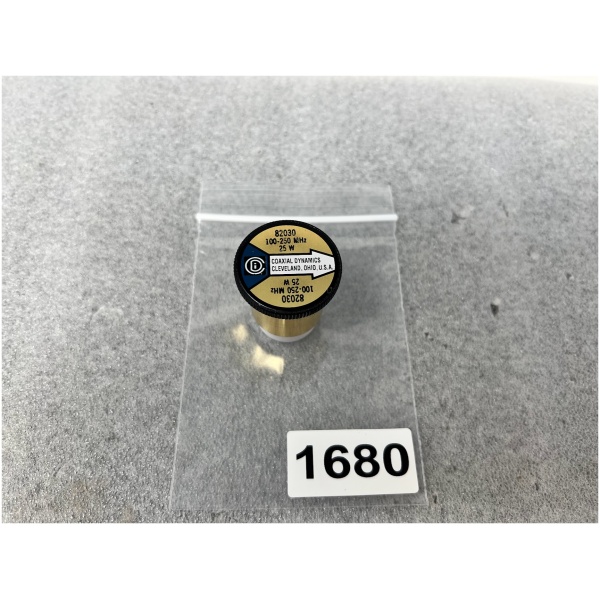Coaxial Dynamics 82030 100-250 MHz 25 WATT Slug
