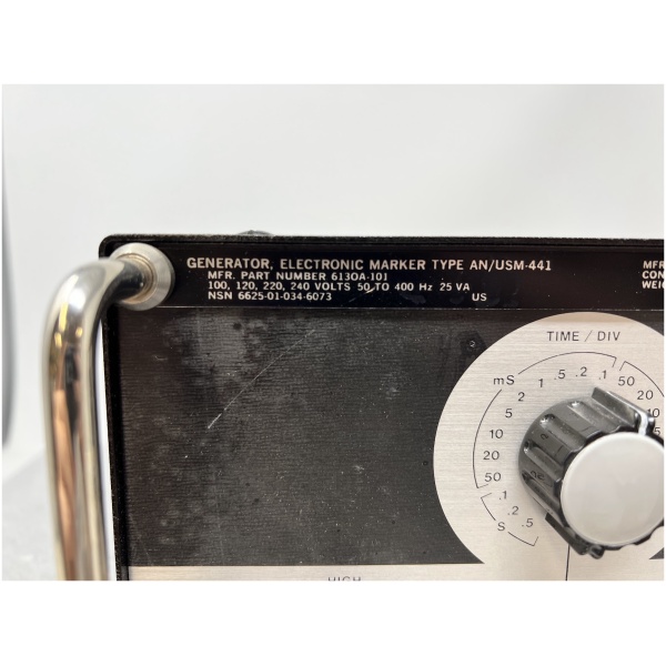 MFR Ballantine Laboratories, INC AN/USM-441 GENERATOR: ELECTRONIC MARKER - Image 6