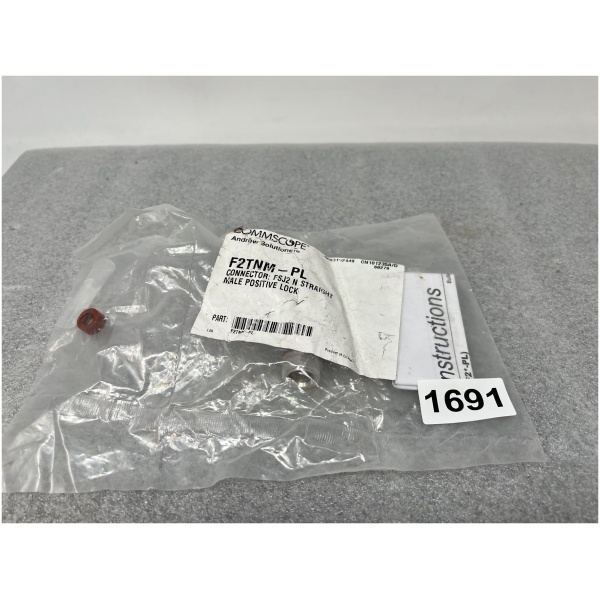 ANDREW F2TNM-PL Type N Male Positive Lock Connector For 3/8 In FSJ2-50 Cable