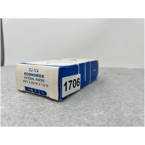 CUD CU-124 Econobox Natural Finish