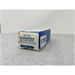 CUD CU-123 Econobox Natural Finish