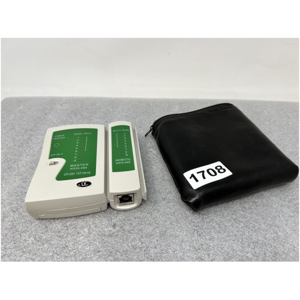 Master NSHL-468 RJ45 RJ11 RJ12 CAT5 CAT 6 UTP Network Lan Cable Tester