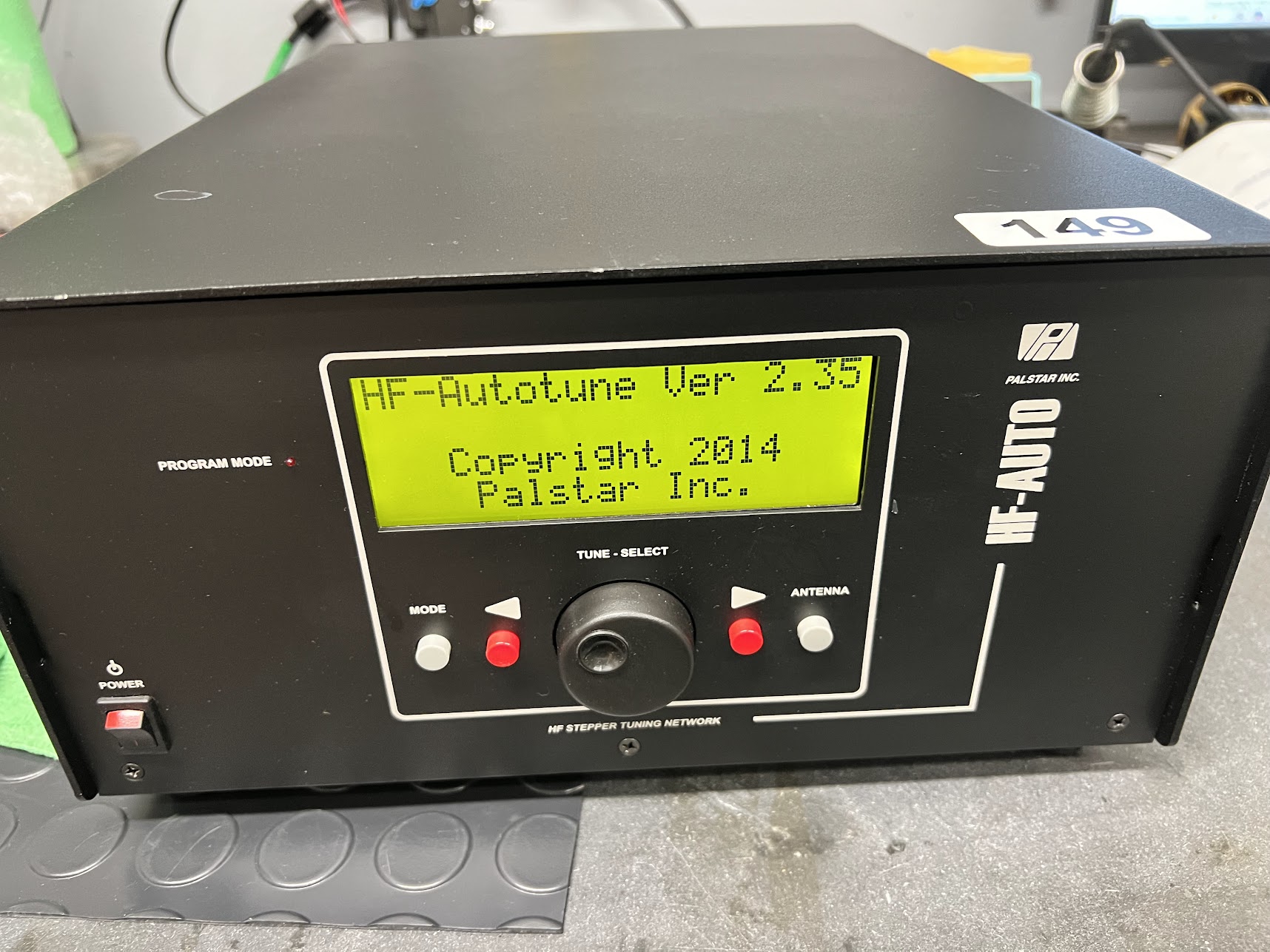 PALSTAR INC HF-AUTO Legal Limit Automatic Antenna Tuner