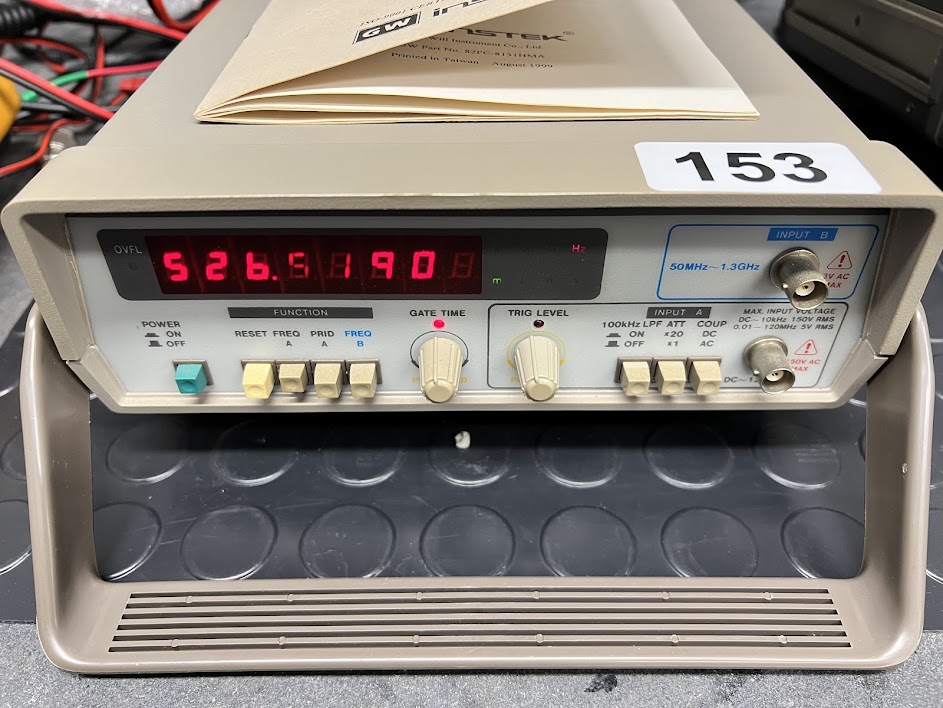 GW Instruments GFC-813H/GFC-8270 Intellegent Counter