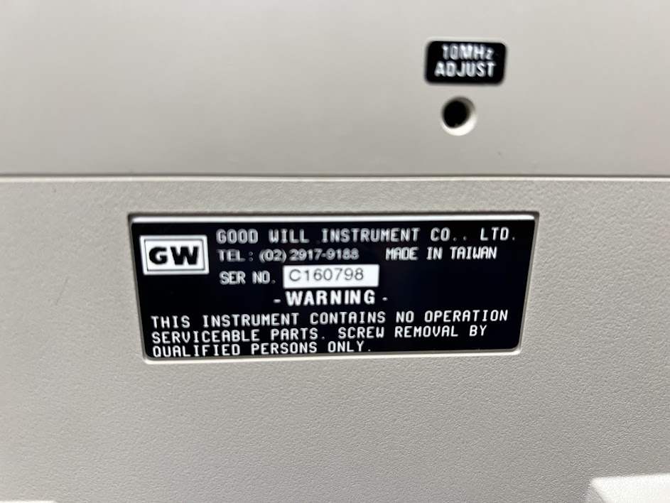 GW Instruments GFC-813H/GFC-8270 Intellegent Counter - Image 4
